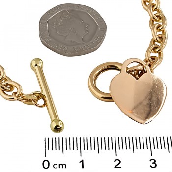 9ct gold 15.6g 8 inch Bracelet